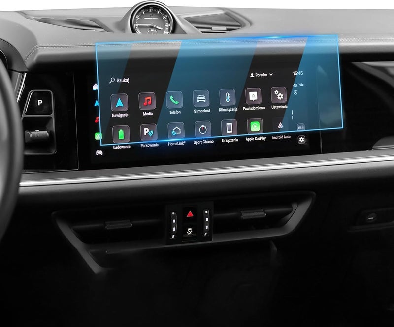 LFOTPP For 2026 Porsche Cayenne Screen Protector - 2024-2026 Cayenne (Base/S/Turbo GT) 12.3 Inch Touchscreen [HD Glass] 2024-2026 Cayenne Accessories Anti-Fingerprint 9H Hardness Tempered Glass - Image 1